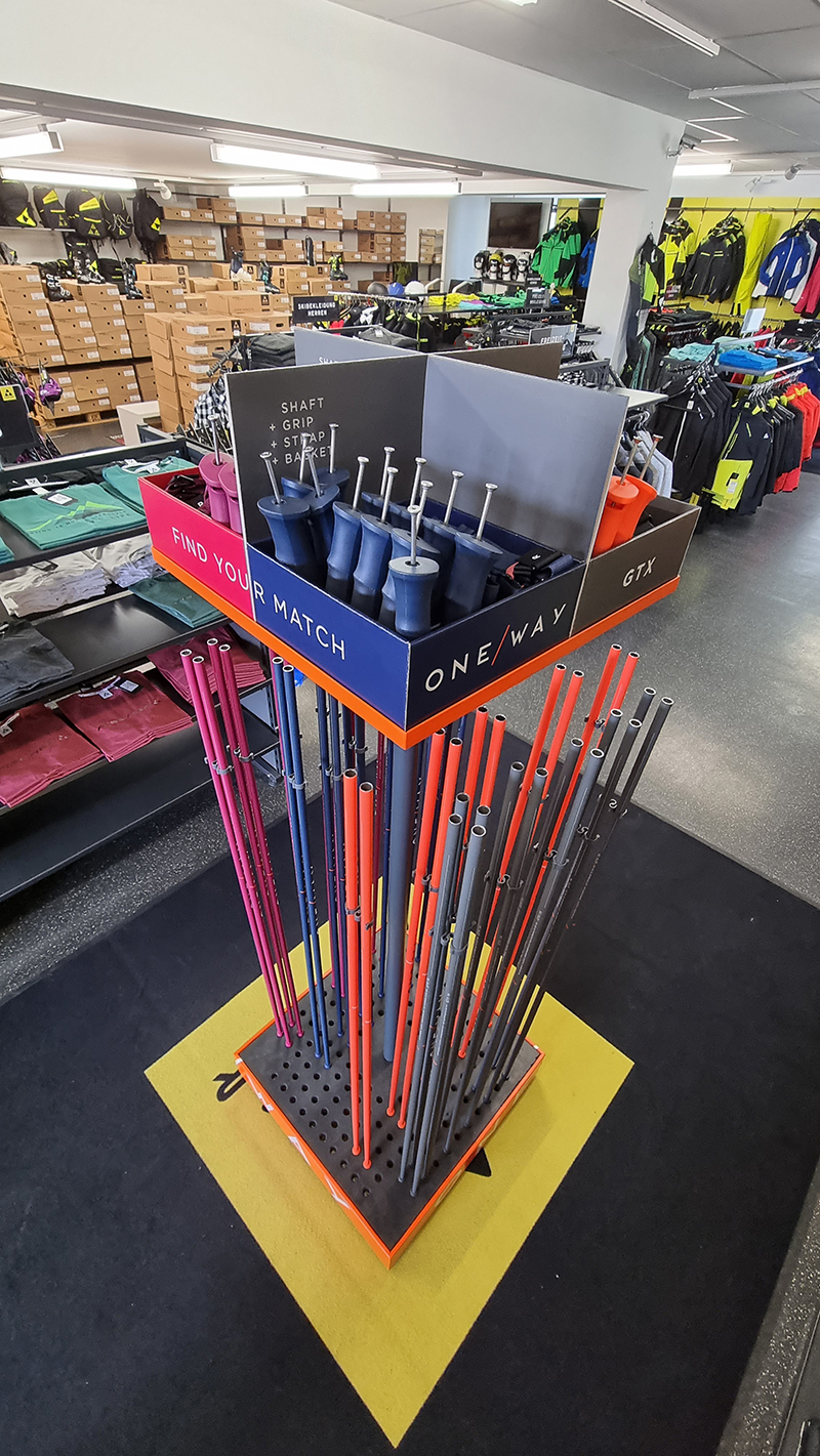 GTX Oneway POS-Aufsteller