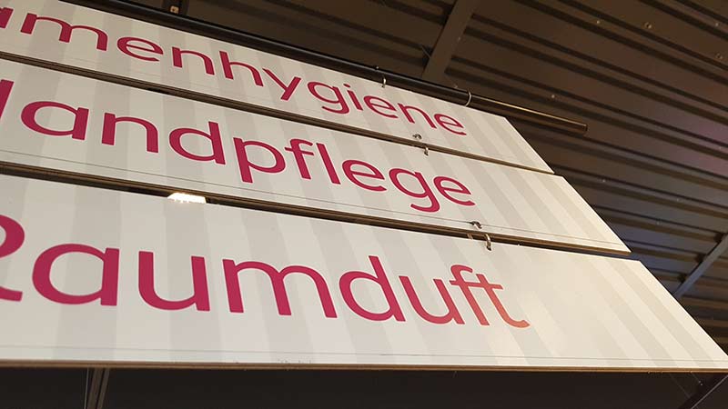 Wegeleitsystem Drogeriemarkt