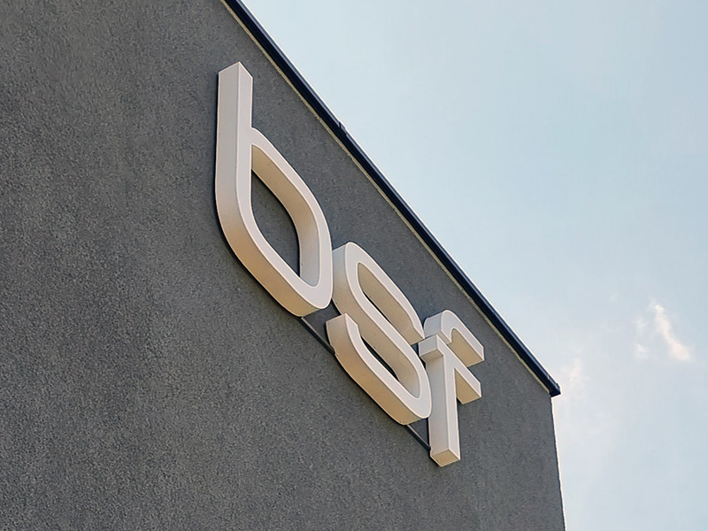 bsf Leuchtschrift