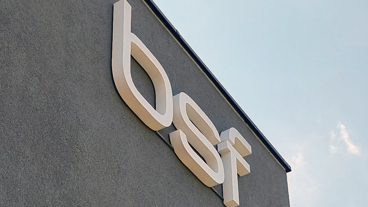 bsf Leuchtschrift