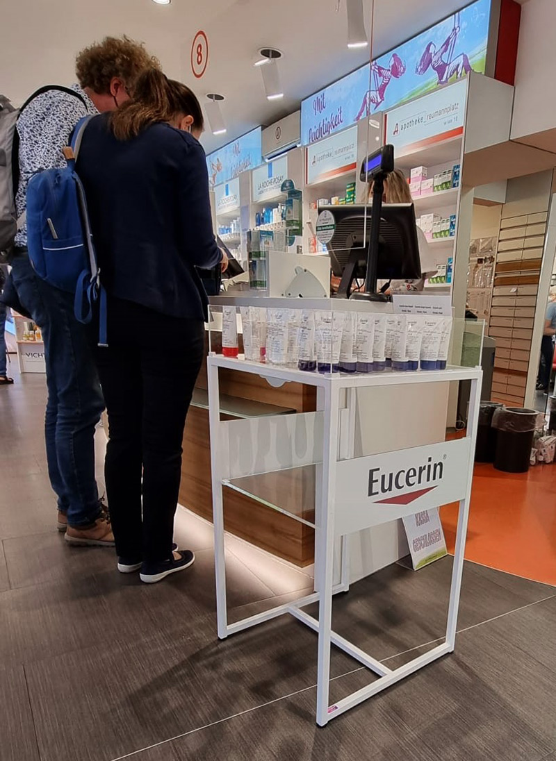 Eucerin Display Aufsteller