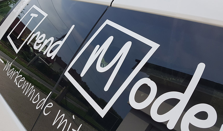 Fahrzeugbeschriftung Trend Moden