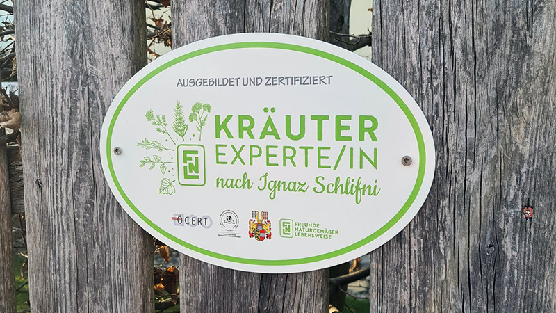 Gartenzaunplakette
