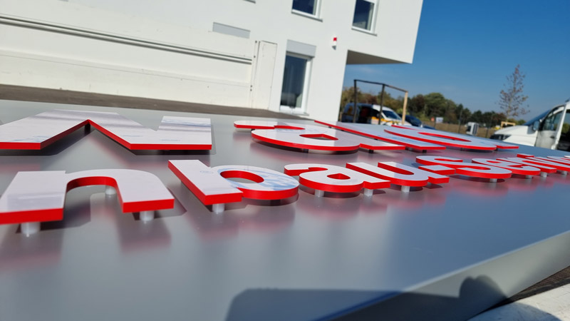 Gottwald Schild Schriftzug