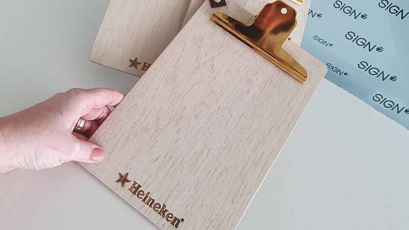 Heineken Menüboard