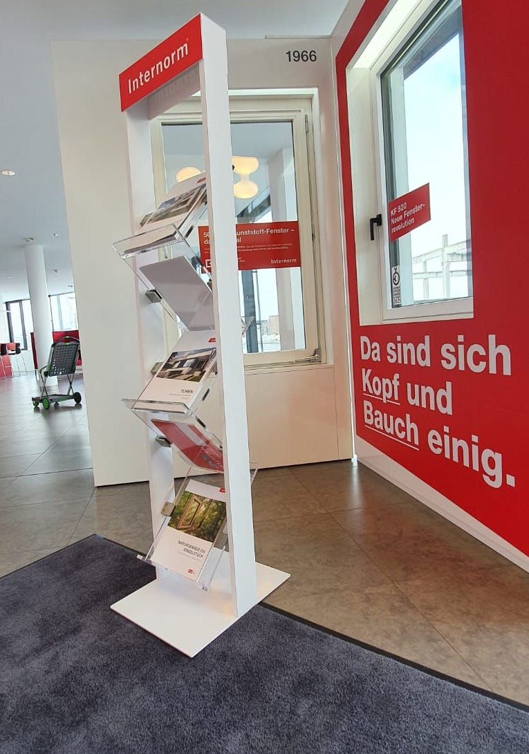 Internorm Prospektständer
