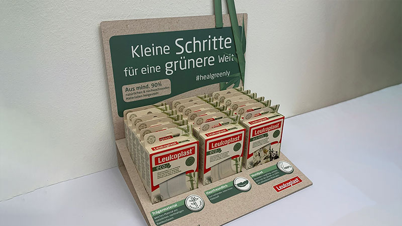 Leukoplast Thekendisplay