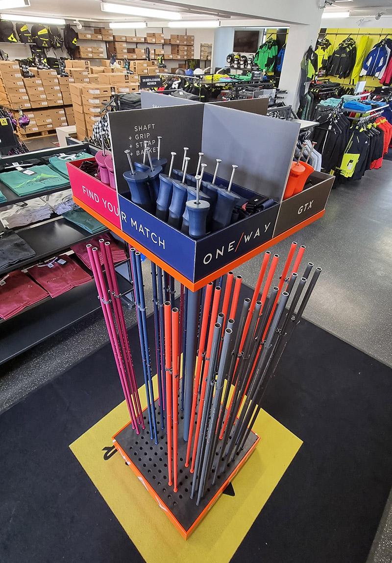 GTX Oneway Produktaufsteller