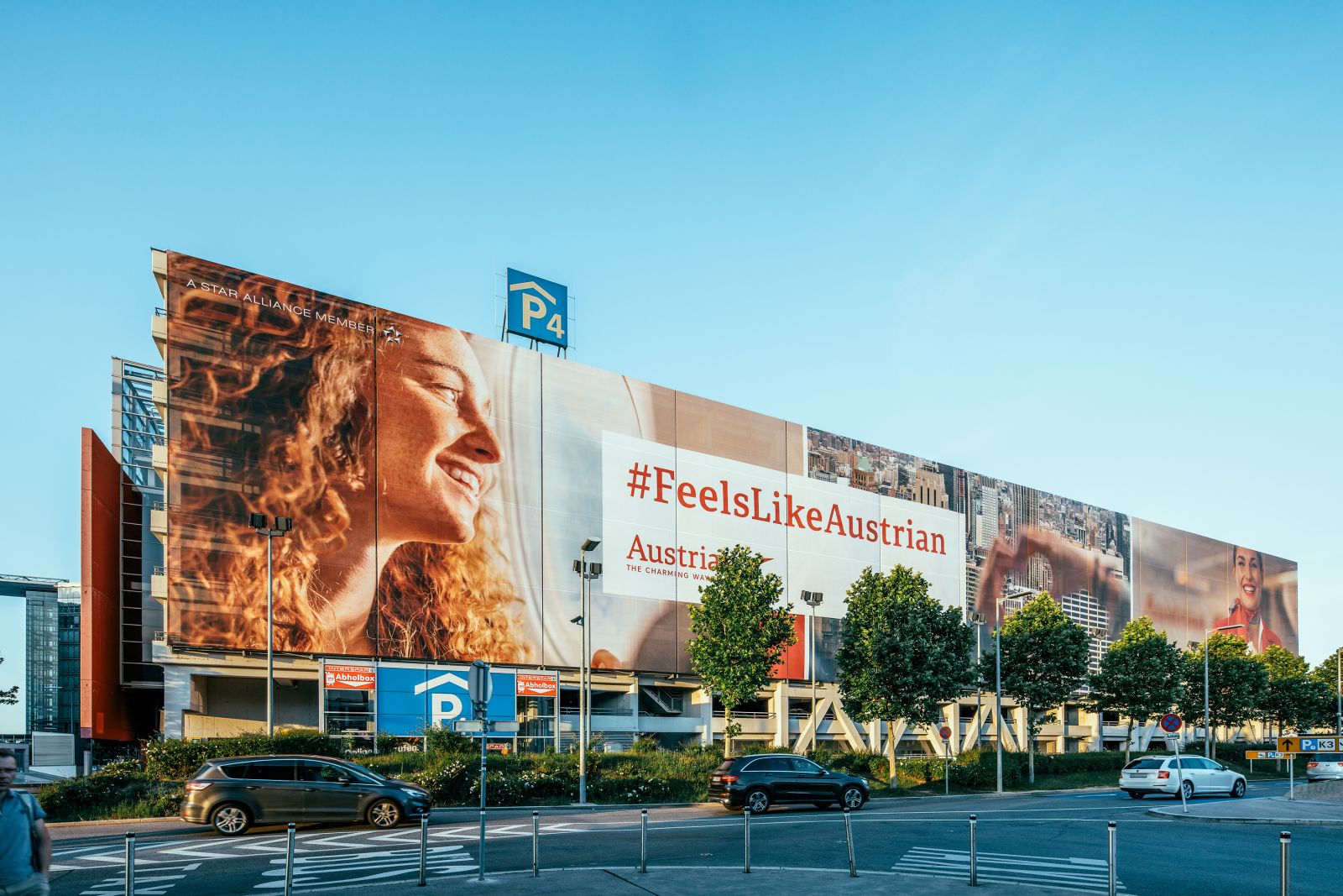 Parkhaus 4 Mesh-Banner