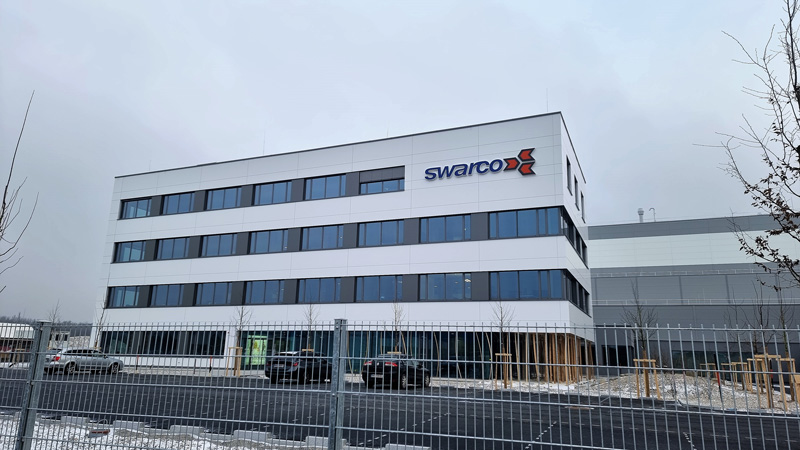 Swarco LED-Leuchtschrift