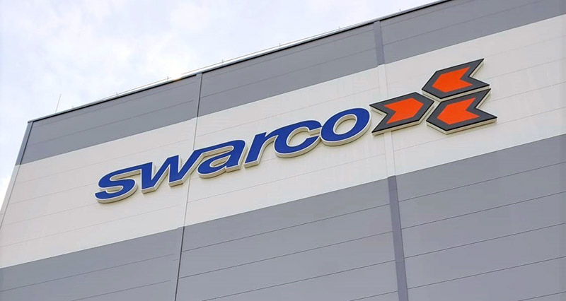 Swarco Gebäudebeschilderung